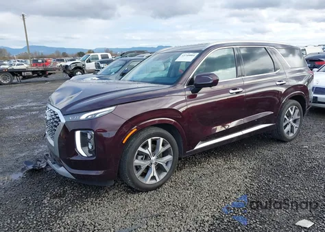 2022 Hyundai Palisade Limited из США, поврежденный, VIN KM8R5DHE5NU432949